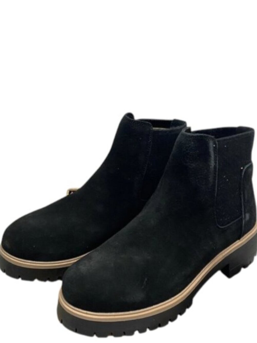 NEW EDDIE BAUER Women’s Bellingham Chelsea Boots Black Size 8 Waterproof Casual